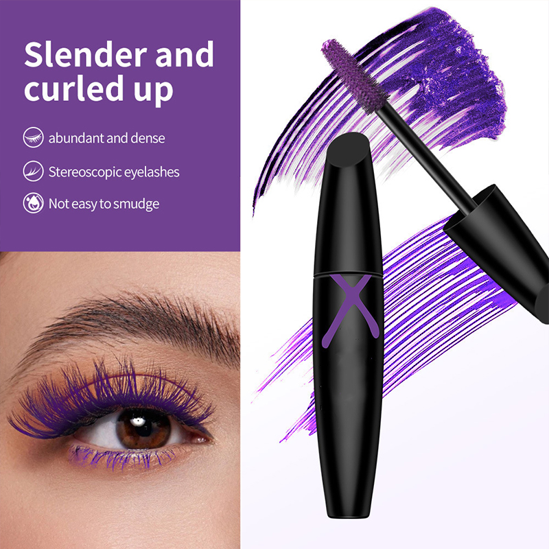 Small-batch customized OEM/ODM high-quality six-color vegan waterproof mascara, 24-hour long-lasting anti-smudage and easy to remove makeup Item Picture