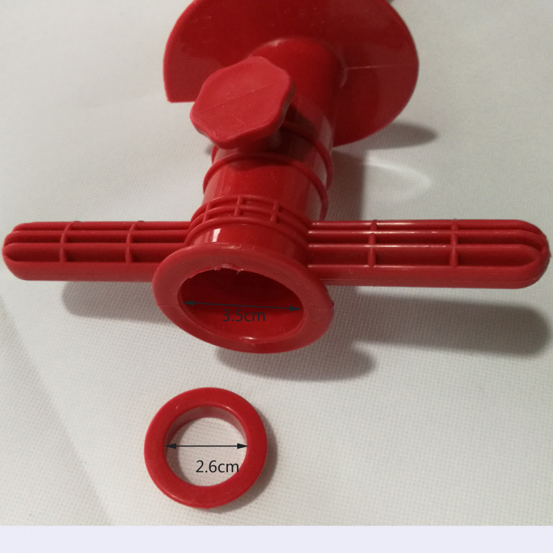 厂家现货供应优质塑料插脚 沙滩伞底座地插地叉配件 沙滩伞伞座