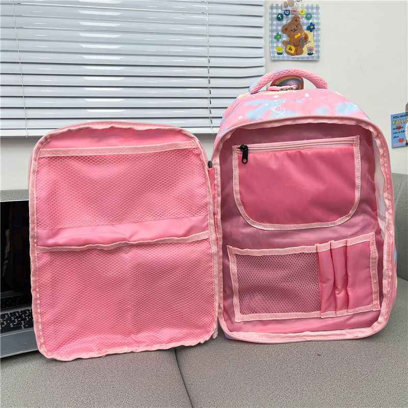 新款小清新书包女韩版高中大学生背包初中生简约中学生双肩包