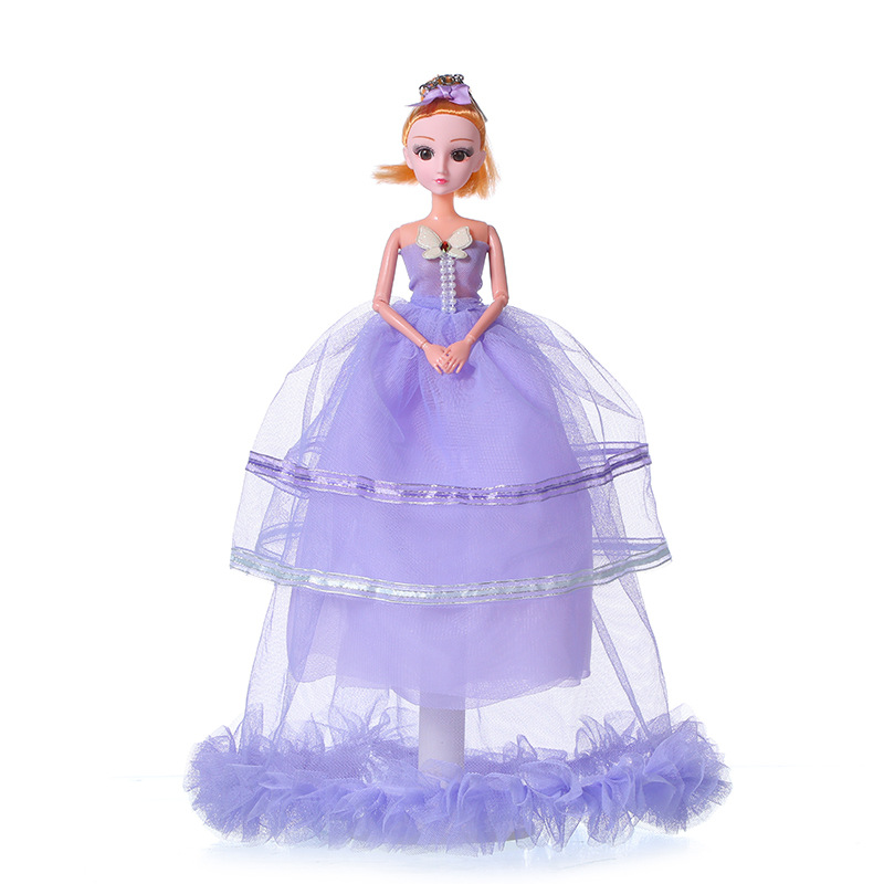 Wholesale of toy girls from street stalls, Barbie dolls 42cm blonde wedding dresses, princess children's gifts Application Scenario