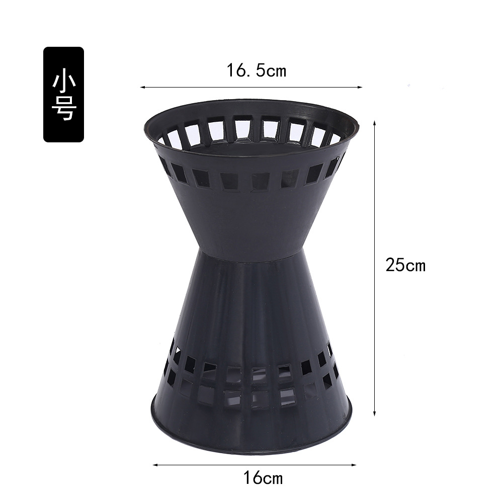 Flower-wrapping magic tool: Plastic press-type flower inner liner base, flower-wrapping bucket, arrow barrel manufacturer wholesale flower-wrapping magic tool Item Picture