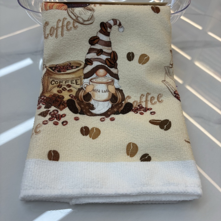 印花茶巾 茶垫 客厅卧室清洁巾 茶桌茶具清洁抹布