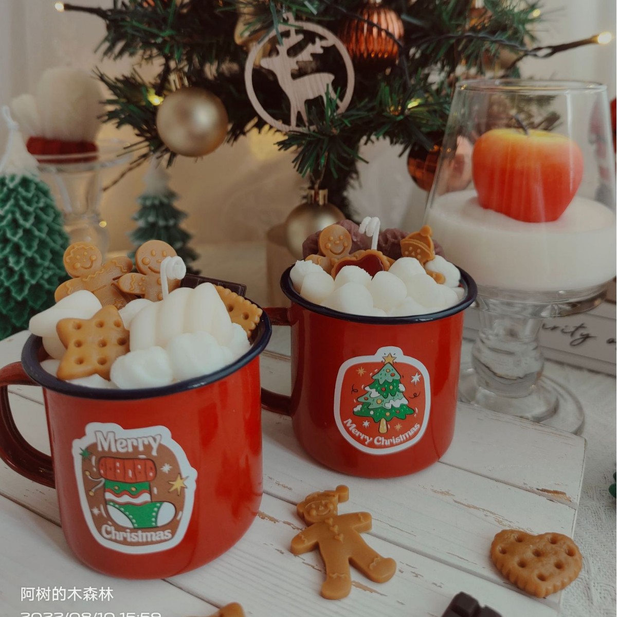 蜡烛/蜡烛派对用品/生日数字蜡烛/香薰蜡烛/金粉小蜡烛细节图