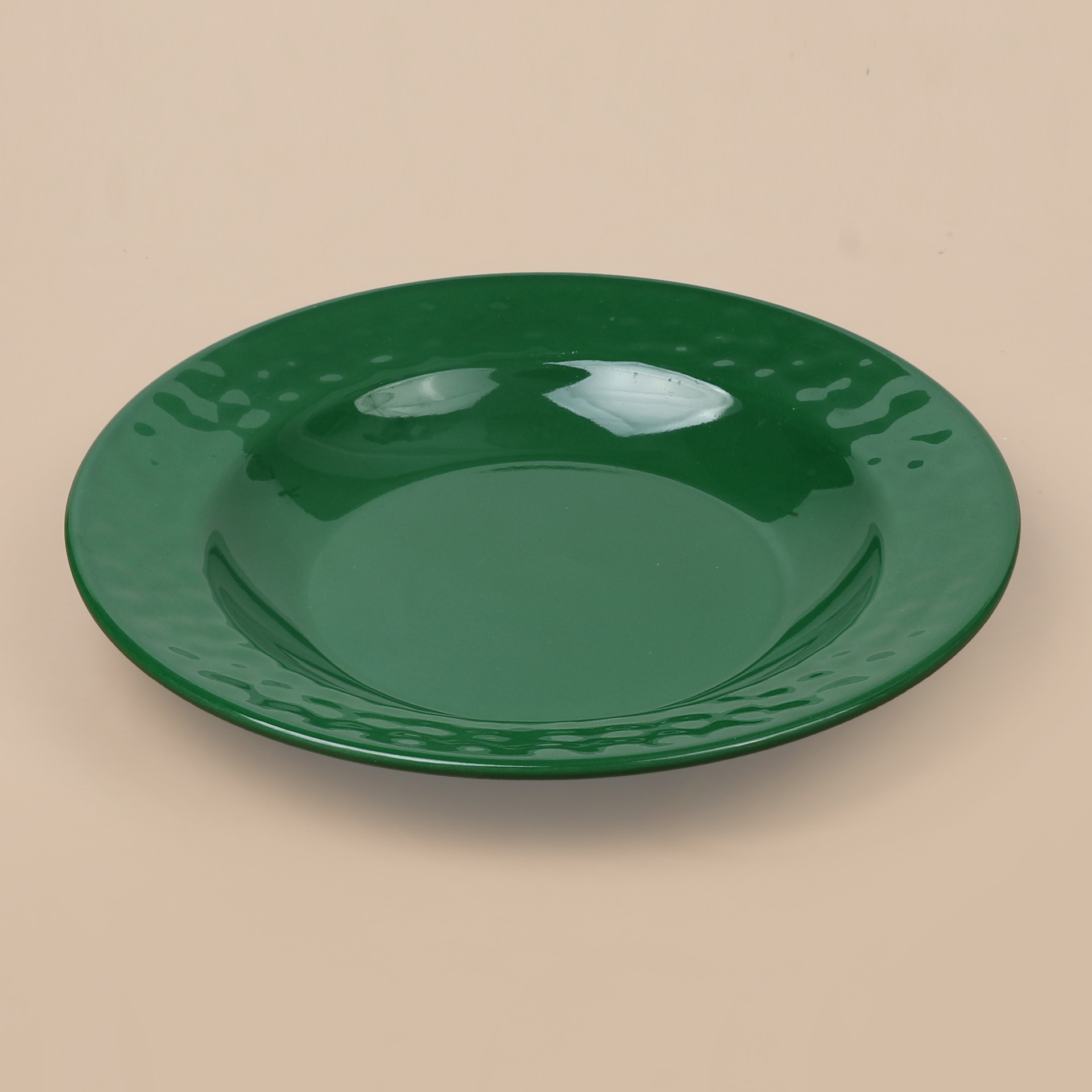 Ceramic plates, hotel tableware, round scallop plates, shallow plates, hot dish plates, Western steak plates, creative irregular-shaped plates details Picture