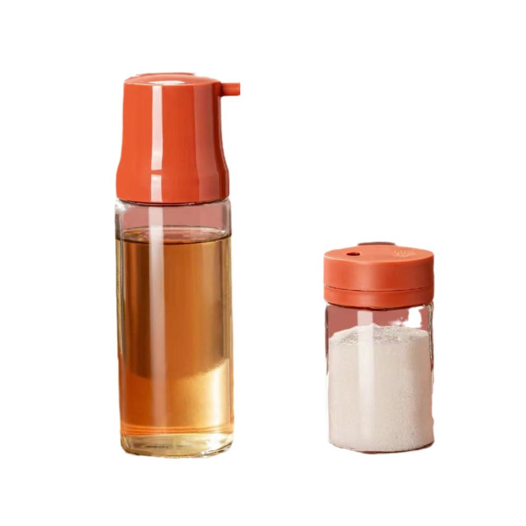 Seasoning jar series: Kitchen salt jar, chicken essence, monosodium glutamate seasoning jar, seasoning bottle set, store anniversary event gift Application Scenario