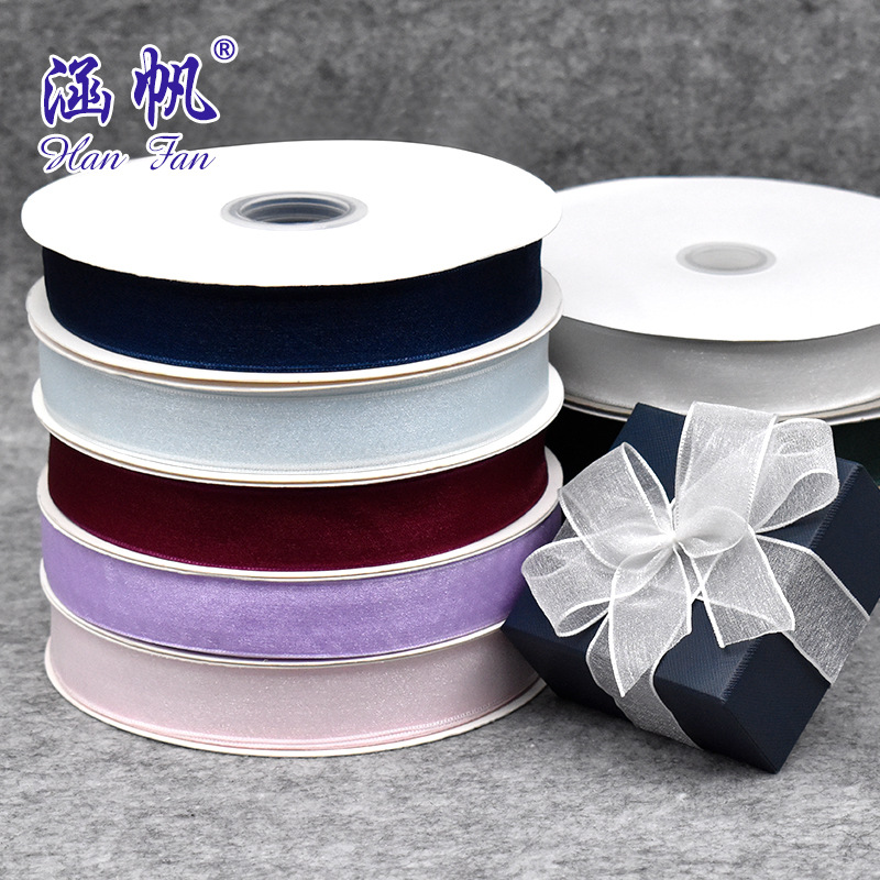 2.5cm pearl gauze straps, semi-transparent flower mesh gauze straps, wholesale clothing accessories, gift box packaging, snow gauze straps with free shipping details Picture