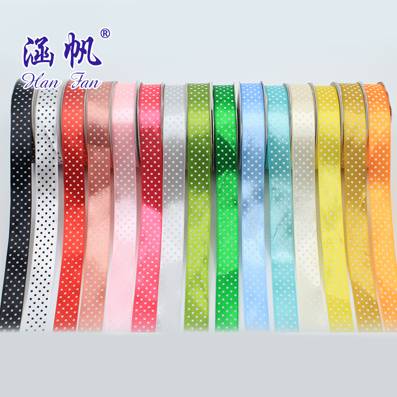 Colorful polka dot ribbons, wedding and festival supplies, paper decorations, honeycomb balls, colored stripes, decals, Easter decorative materials