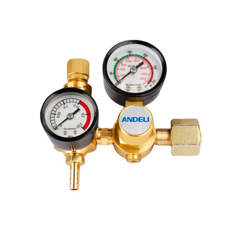 Andeli gas-saving pressure reducing valve energy-saving stainless steel welding machine gas meter anti-drop and anti-first flush Application Scenario
