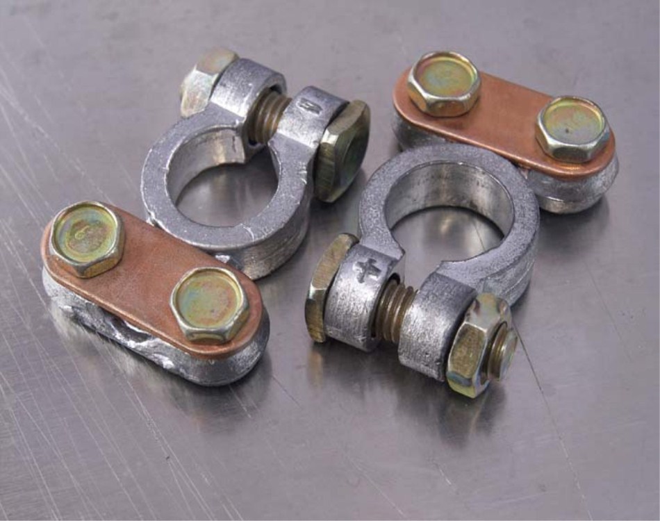 Automobile battery clips, lead clips, battery clips, battery terminals
