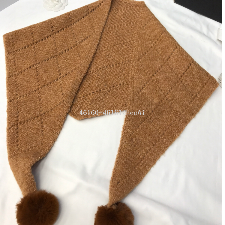 New cross-border wholesale e-commerce live streaming, available button hanging balls, triangular towels, pom-poms, detachable, supply chain details Picture