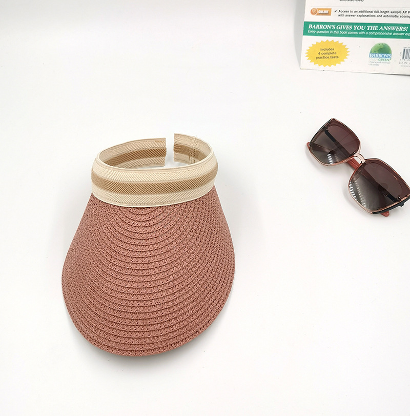 Manufacturer's empty top hats, straw hats, Korean-style baseball caps, summer vacation sun protection hats, beach hats details Picture