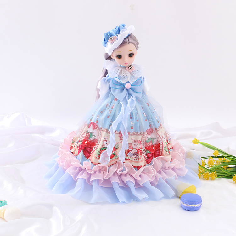 Cross-border doll dress-up dress, doll princess dress set, Lolita girl toy gift, birthday present Application Scenario