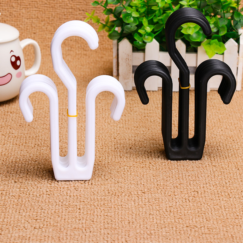 塑料磨砂鞋钩商场超市拖鞋皮鞋拖鞋挂钩展示钩子多功能鞋架批发