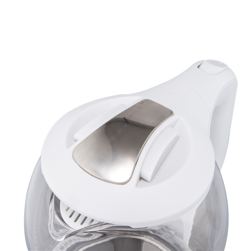 Foreign trade cross-border high borosilicate glass 1.8L2.0L stainless steel purple LED light Lianjiang Rapid electric kettle Factory Source factory details Picture