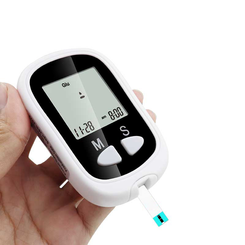 Cross-border exclusive home portable blood glucose meter with test paper, high-precision blood glucose meter without code adjustment details Picture