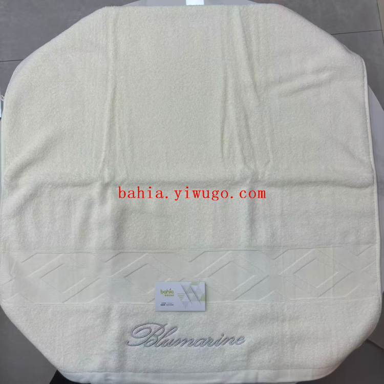 Toalla de baño blanca bahía toalla de baño de hotel para uso doméstico 70*140cm toalla de baño envolviendo el cuerpo Item Picture
