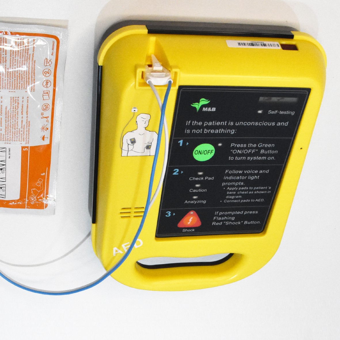 Foreign trade 7000 defibrillator, vehicle-mounted home defibrillator, training simulator, emergency defibrillator details Picture