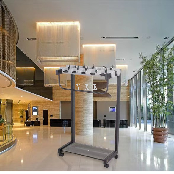 雨伞架商用收纳架子带锁酒店大堂银行家用带伞便民