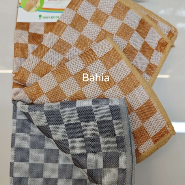 Gradient color series classic small square fiber cleaning towel kitchen towel Specification image