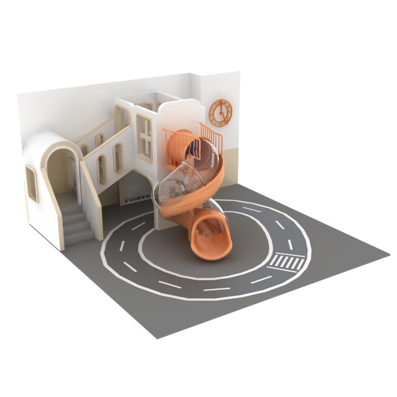 Indoor play castle, soft package park, non-standard soft slide, children's amusement park equipment, soft package slide manufacturer wholesale, climbing frame, indoor toys, children's games Specification image