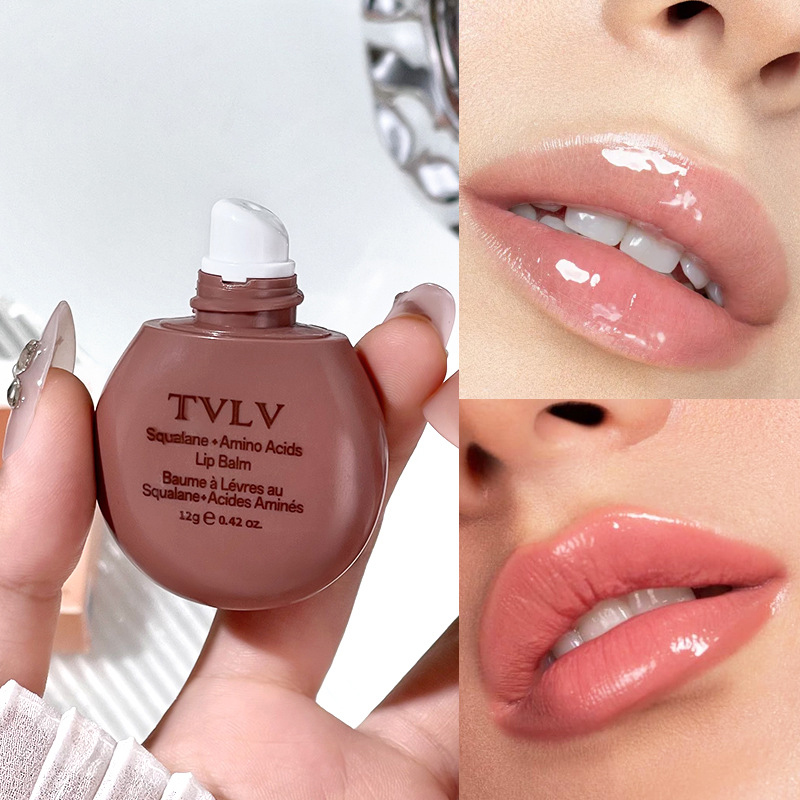 Lip balm nourishing lip care autumn and winter anti-dryness formula combined with lip liner repair essence details Picture