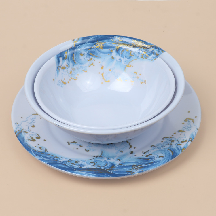 餐具/陶瓷碗/碗可爱/陶瓷盘子/日式手绘碗盘白底实物图