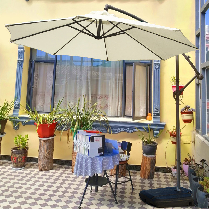 Sunshade umbrellas, outdoor courtyard umbrellas, outdoor stalls, large sun umbrellas, beach Roman banana umbrellas, guard booths, commercial balcony umbrellas