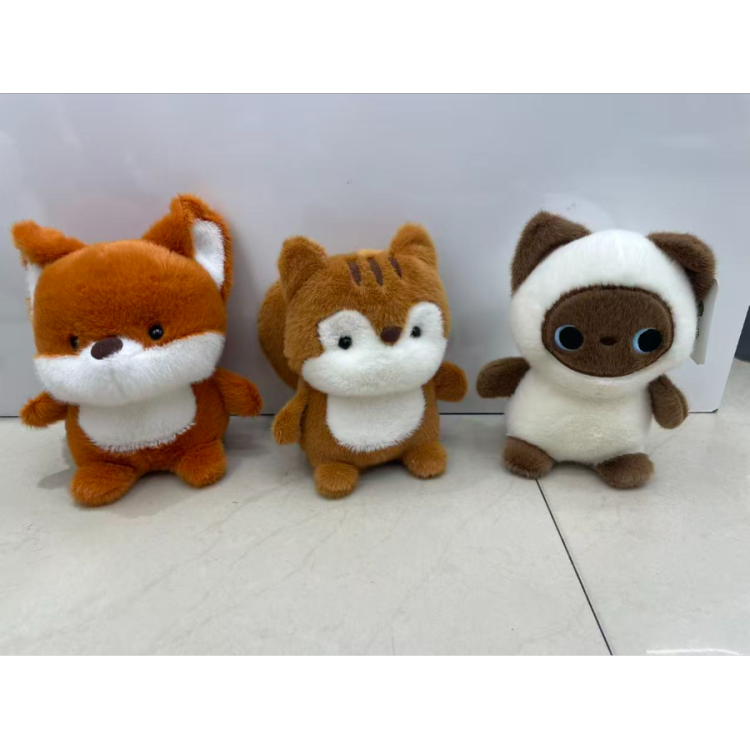 Cross-border new 8-inch animal series: 12 styles of penguins, pandas, elephants, rabbits, bears, lambs, kittens, puppies and foxes