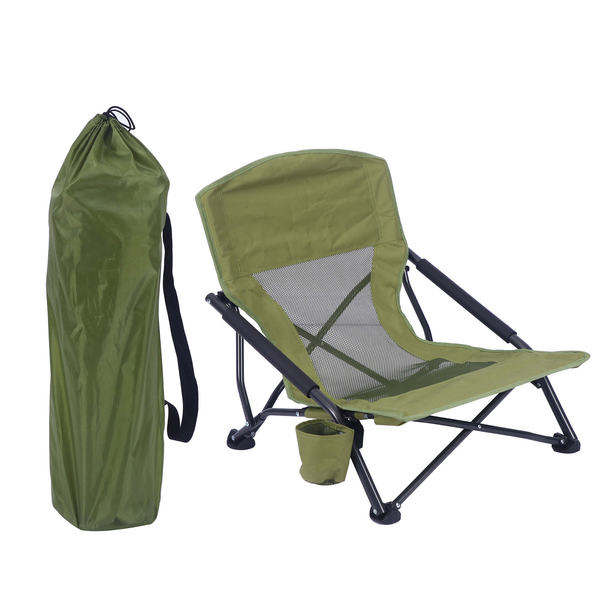 Transfronteriza exterior plegable sillón asiento portátil playa casual silla oxford silla de camping silla baja Specification image