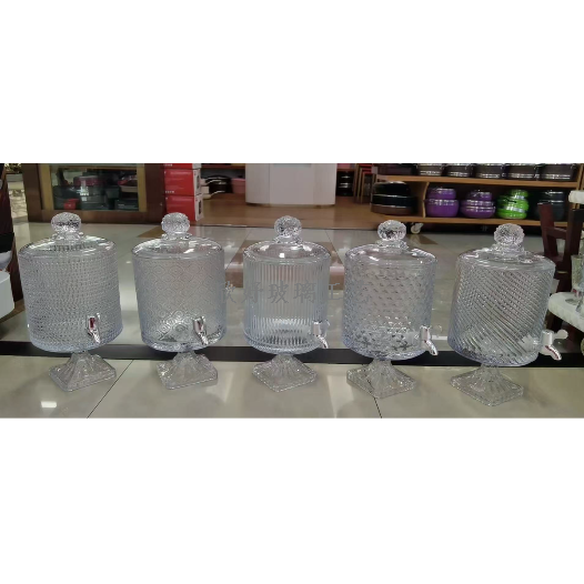 木盖玻璃罐/350ml亚克力罐/木质密封盖/罐子/玻璃罐密封产品图