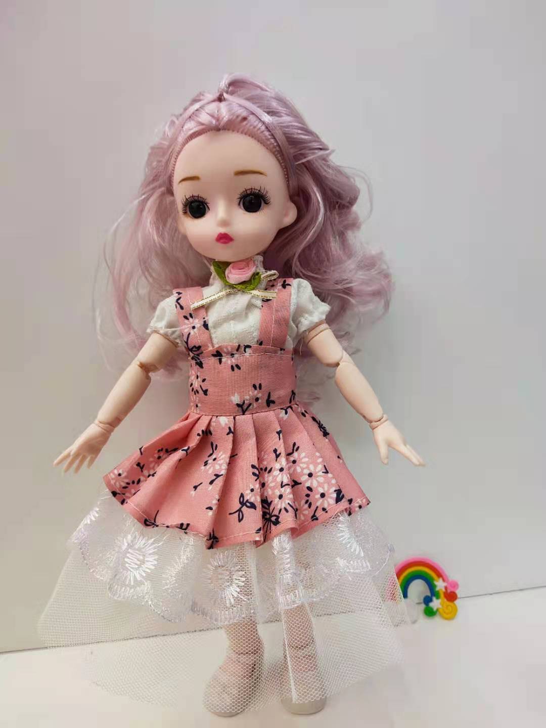 Modern and fashionable 30-centimeter Barbie doll girl dress-up game house doll children's toy wholesale details Picture