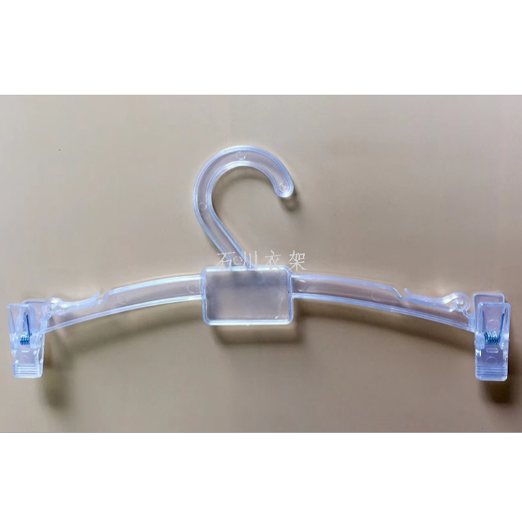 外贸厂家直销高档植绒文胸架带夹内衣架内衣店专用内裤架防滑无痕产品图