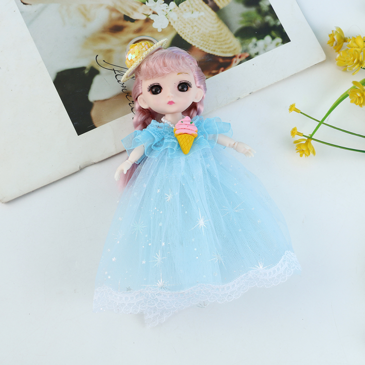 17 cm doll dress-up dress doll set Lolita girl toy gift keychain mini doll wholesale Application Scenario