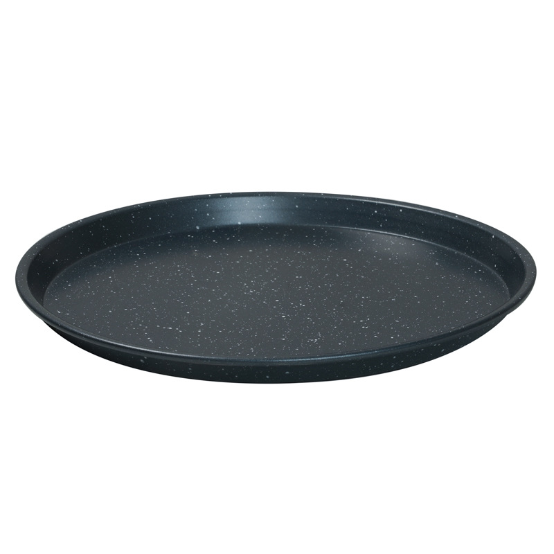 Thickened pizza pan 9/10/11/12/14-inch carbon steel pizza baking pan round non-stick baking pizza pan Specification image