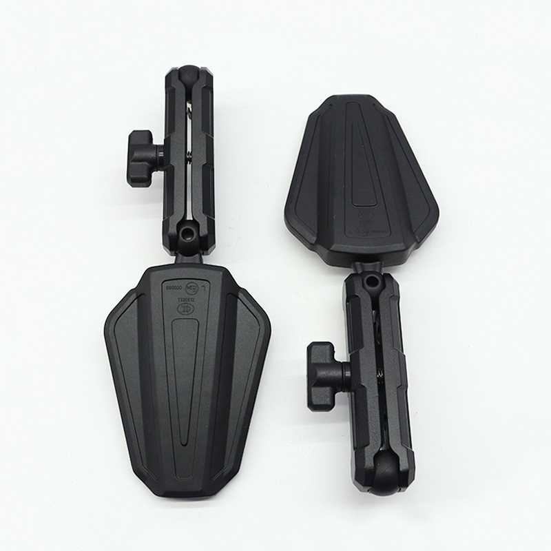 The cross-border bestseller motorcycle rearview mirror competition is applicable to most motorcycle folding universal rearview mirrors details Picture