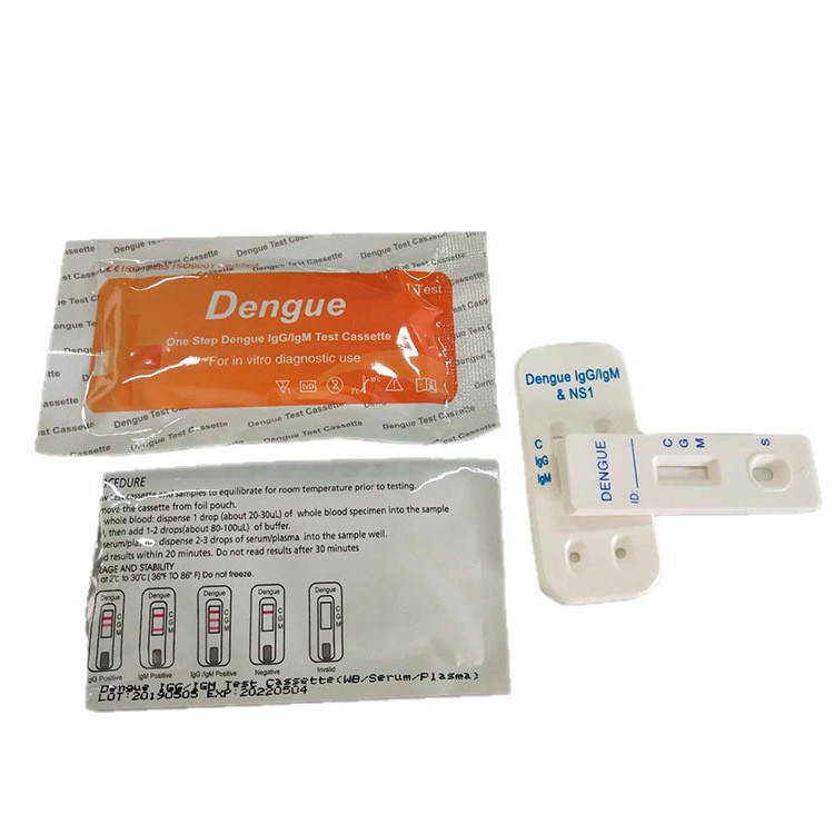 Disposable Dengue test strips - English independent packaging kit Application Scenario