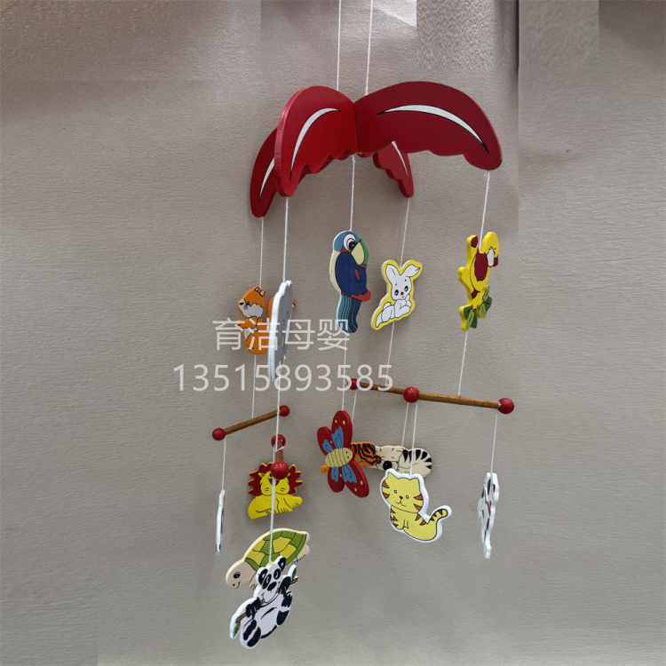 DIY fruit and animal pendants, wind chimes, children's clothing making, children's toys, 3D kindergarten, Spring planet Item Picture