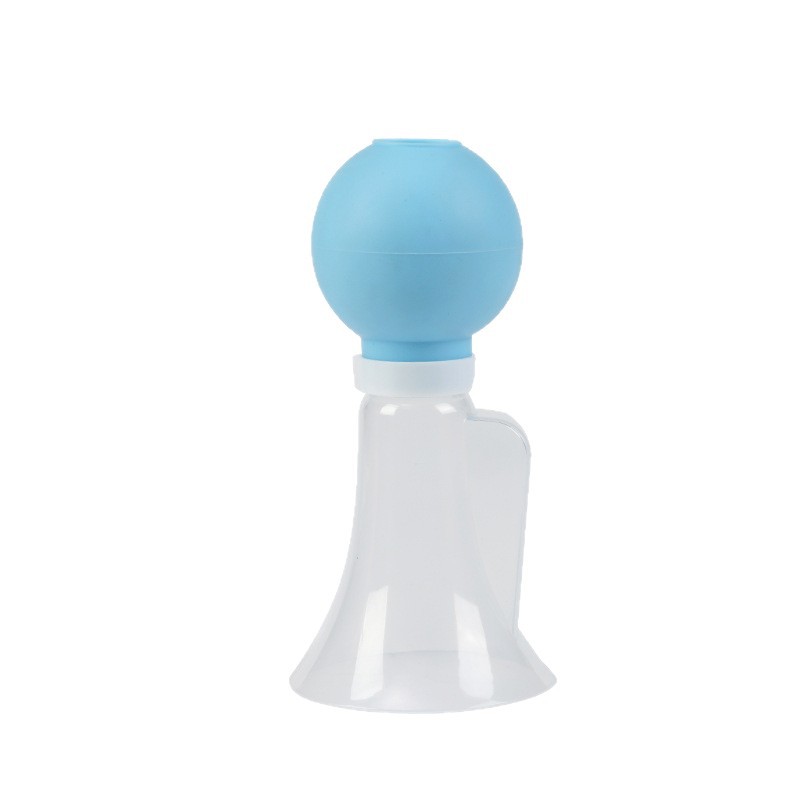 Simple milk suction device, manual milk suction device, household one-line simple milk suction device, portable milk dispenser, English packaging Specification drawing