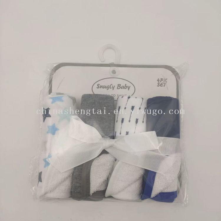婴童用品 双层小方巾套装 加厚耐用 不掉毛 母婴适用 无刺激