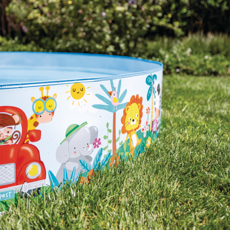 INTEX58477 Ocean Park Hard rubber Pool, non-inflatable Pool, Family Swimming Pool, Children's Holiday seaside pool details Picture