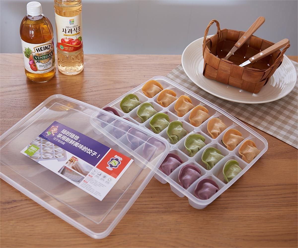 Customized dumpling storage boxes, refrigeration-specific fresh-keeping boxes, food-grade vegetable boxes, and frozen storage boxes for dumplings and wontons