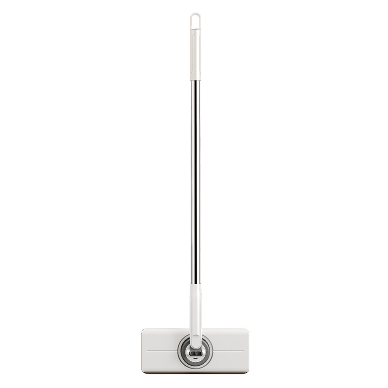 Household face towel mop with large panel, automatic cloth clamping, dry and wet dual-purpose, one-mop cleaning, lazy person plastic cloth clamping mop Application Scenario