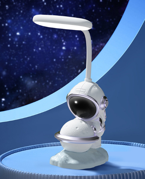 Creative Astronaut desk lamp LED eye-protecting rechargeable desk lamp Reading Astronaut Night Dormitory student Lamp Gift Item Picture