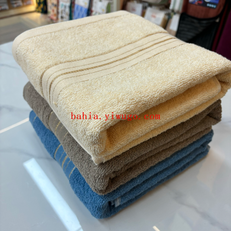 bahia Hotel bath towels, cross-border bath towels, household wrap absorbent towels, 70*140cm large size details Picture