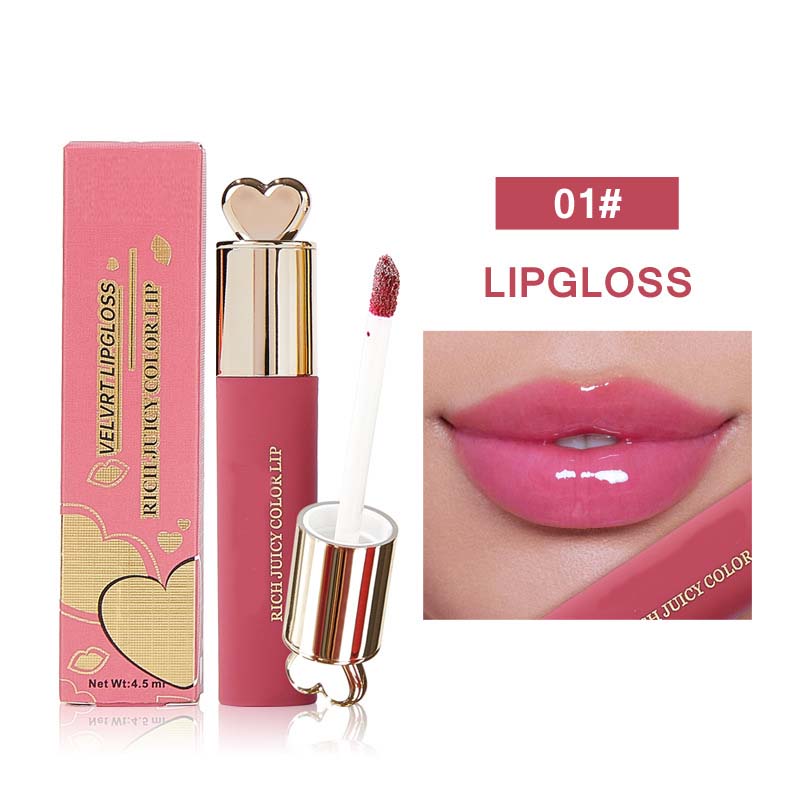 Best-selling vegan high-color long-lasting lip gloss, advanced technology mirror-like luster moisturizing lip gloss Item Picture