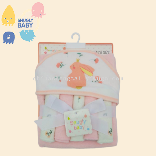 毛巾套装实物图