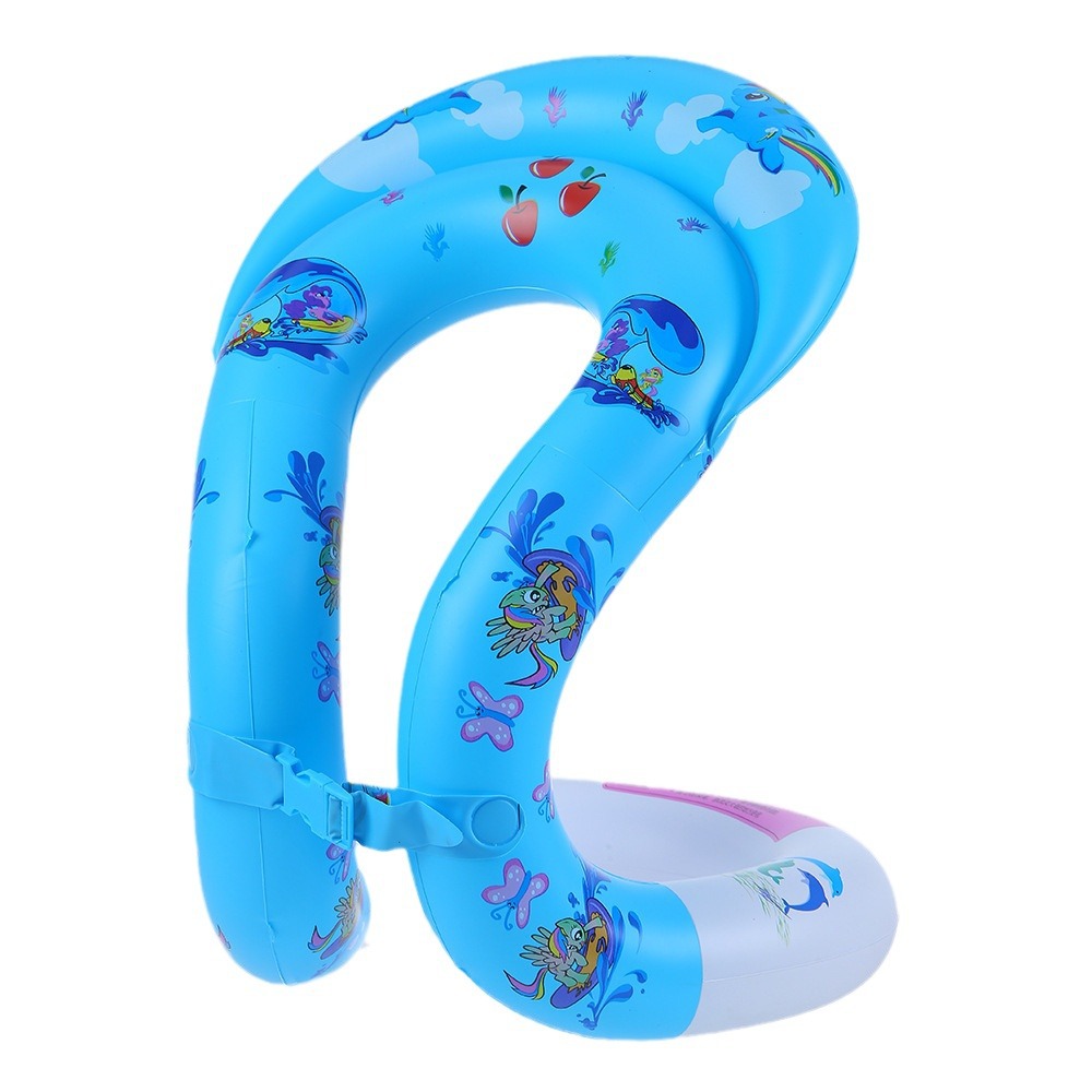 Children's double-layer thickened underarm swimming ring buoyancy vest swimming ring adult children swimming ring inflatable vest Application Scenario