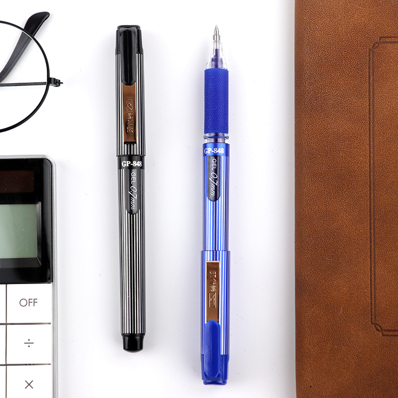 Modern Beauty 848 large-capacity gel pen 0.7mm black and blue water-based pen financial planner pen direct supply from the manufacturer