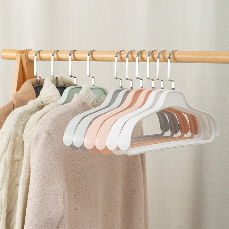 衣架家用衣撑撑子晾衣服架成人衣挂晒挂衣架子挂钩宿舍用宽肩衣架