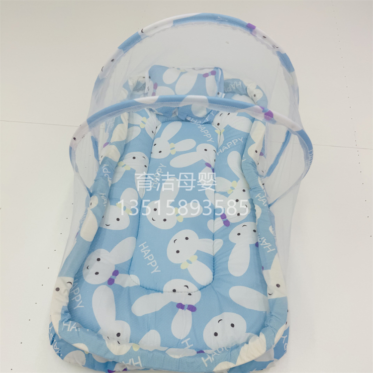 Baby mosquito net cover, no installation required, foldable baby mosquito repellent bed, yurt for children, newborn baby with a bottom to prevent falls